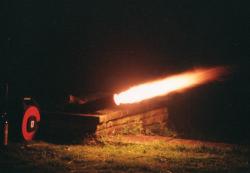 B4-101 Test article firing